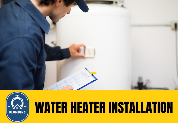 water heater installation Southport